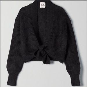 SOLD Black Aritzia Campari Sweater large